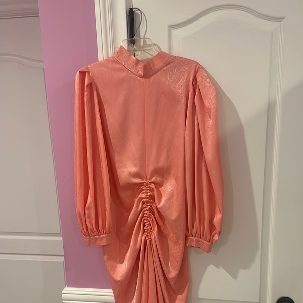 Pink ruffle dress- House of Lancry